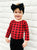 Buffalo Plaid Long Sleeve Leotard