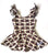 Baltic Swans Flutter Sleeve Skirted Leotard - Scoop Back