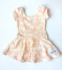 Peachy Swanlings Cap Sleeve Skirted Leotard - Scoop Back