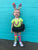 Lime Cap Sleeve Leotard