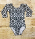 Damask Long Sleeve Leotard