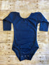 Navy Long Sleeve Leotard