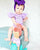 Lavender Flutter Sleeve Leotard