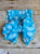 Blue/white Polka Dot