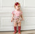 Mauve Flutter Sleeve Leotard