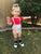 Red Cap Sleeve Leotard