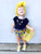Bright Yellow - Frilly Double Stretch