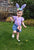 Lavender Flutter Sleeve Leotard
