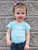 Sky Blue Cap Sleeve Leotard