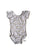 Gray Rainbow Unicorn & Hearts Cap Sleeve Leotard