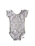 Gray Rainbow Unicorn & Hearts Cap Sleeve Leotard