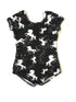 Distressed Unicorn Cap Sleeve Leotard (read description) - Scoop Back