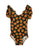Pumpkin Flutter Sleeve Leotard
