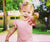Mauve Flutter Sleeve Leotard