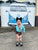 Aqua Long Sleeve Leotard