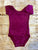 Wine Cap Sleeve Leotard