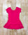 Strawberry Skirted Cap Sleeve Leotard - Scoop Back
