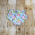 Blue Country Garden High Waisted Bloomers - size up