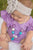 Lavender Flutter Sleeve Leotard