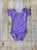 Lavender Short Sleeve Lace Leotard (size up)