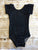 Black Cap Sleeve Leotard