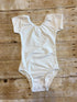Ivory Cap Sleeve Leotard