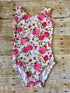 Ivory & Pink Tank Top Leotard