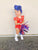Royal Blue Messy Bow