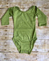 Olive Long Sleeve Leotard