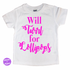 Will Twirl for Lollipops Tee